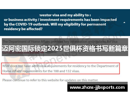 迈阿密国际锁定2025世俱杯资格书写新篇章 迈阿密国际锁定2025世俱杯资格书写新篇章
